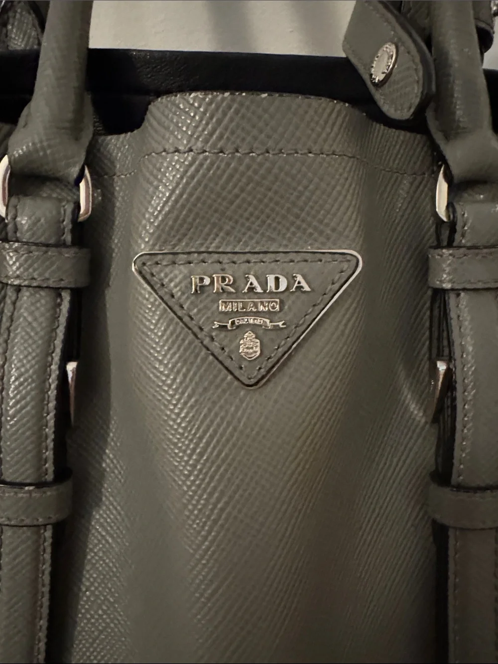Prada structured saffiano